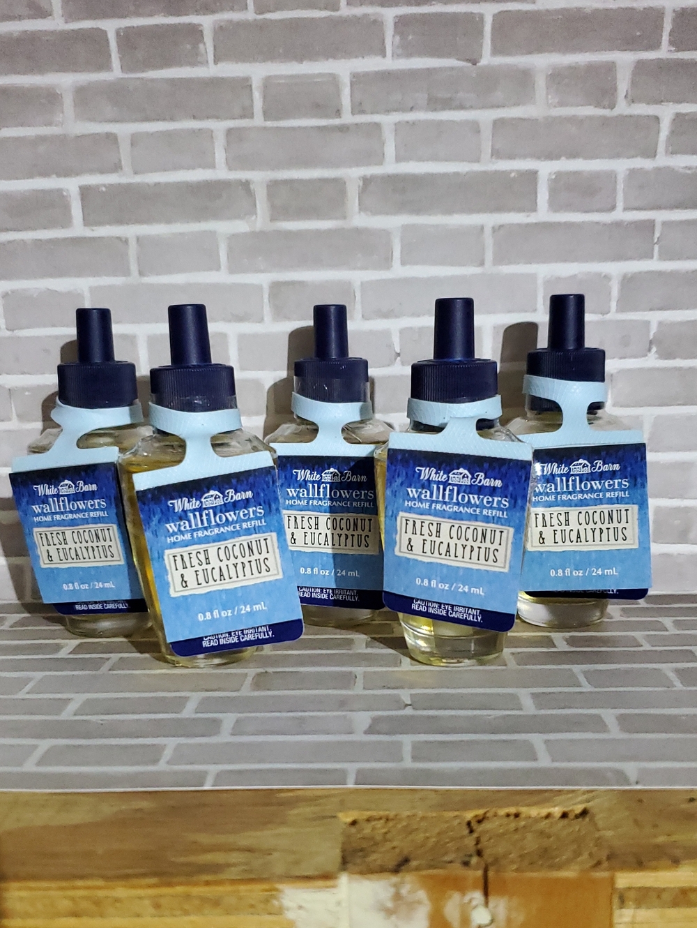 Fresh Coconut & Eucalyptus Wallflower Fragrance Refills Bundle